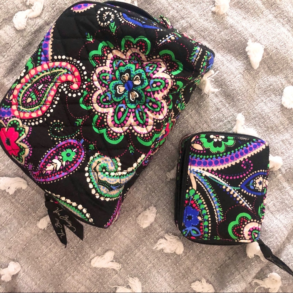 2PC Vera Bradley Cosmetic Bag Bundle!!